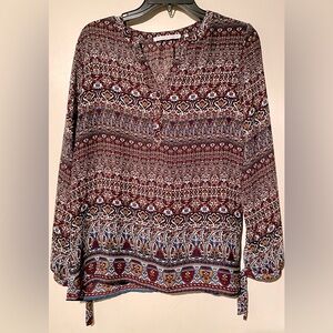 Violet & Claire boho peasant blouse.